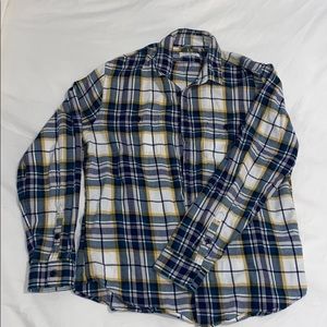 Plaid button down